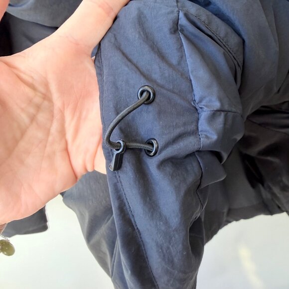 Alex Eagle Sporting Club The Richmond Puffer Jacket Size S Navy - Picture 10 of 16